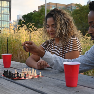 Friends Playing Board Games